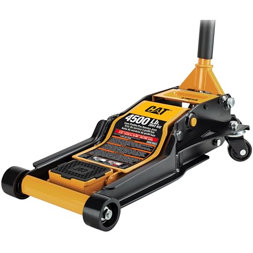 Cat 4500 Pound Xtra Low-Profile Jack, Extra Low, Classic Cars, Lowered Vehicles - 980723ECE