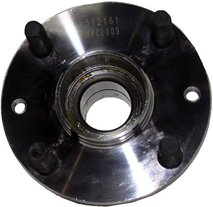 Detroit Axle - Rear Left and Right Wheel Hub and Bearing Assembly Replacement for Ford Escort Mazda MX-3 Protege Mercury Tracer 4 Lug W/ABS - 2pc - style: 512161 x2/Pair