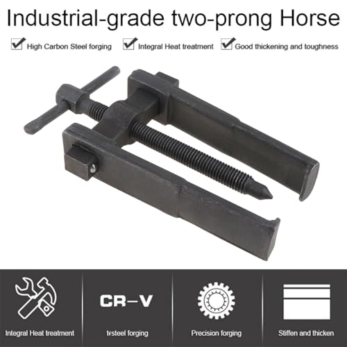ChgImposs 2 Jaws Gear Puller, Adjustable Bearing Puller Gears, Internal External Removal Tool for Pulleys Flywheels Bearings Gears (4 INCH) - size: 4 INCH