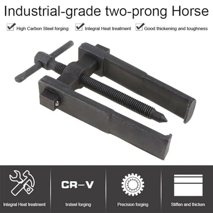 ChgImposs 2 Jaws Gear Puller, Adjustable Bearing Puller Gears, Internal External Removal Tool for Pulleys Flywheels Bearings Gears (4 INCH) - size: 4 INCH