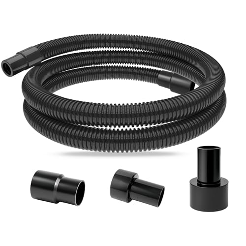 10 Ft Dust Collection Hose Kit with 5 Fittings Ultimatefor Woodworking Power Tools,Home Use and Wet/Dry Shop Vacuums - size: 10FT HOSE KITS