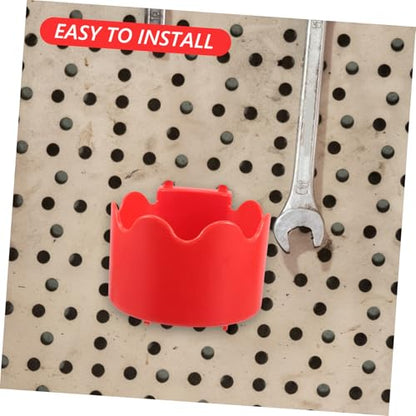 LIOOBO Wall-Mounted Polisher Holder Plastic Storage Rack for Car Detailing Efficient Organizer for Garage and Outdoor Use for Detailing Tools and Accessories