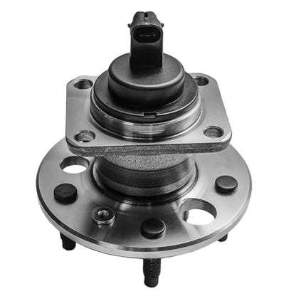 Detroit Axle - Pair Rear Wheel Bearing Hubs for Chevy Malibu Pontiac Grand Am Aurora Buick Lesabre Lucerne Park Avenue Cadillac DeVille DTS Eldorado Seville 2 Wheel Bearing Hubs Assembly Replacement - style: 512314 x2/Pair