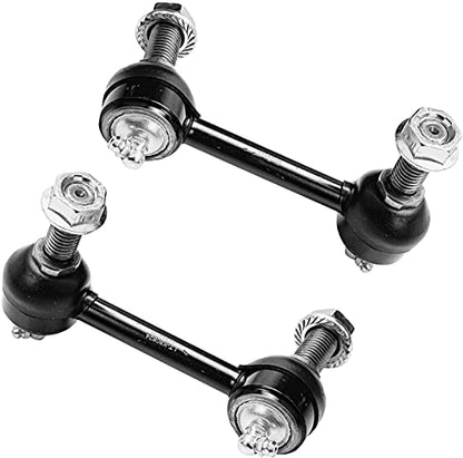Detroit Axle - Front Struts Kit for Chevy Trailblazer EXT GMC Envoy XUV XL Buick Rainier Isuzu Ascender Saab 9-7X Olds Bravada, 2 Struts w/Coil Spring Assembly 2 Sway Bar Ends Replacement Suspension - size: 10292-4B/ sway kit