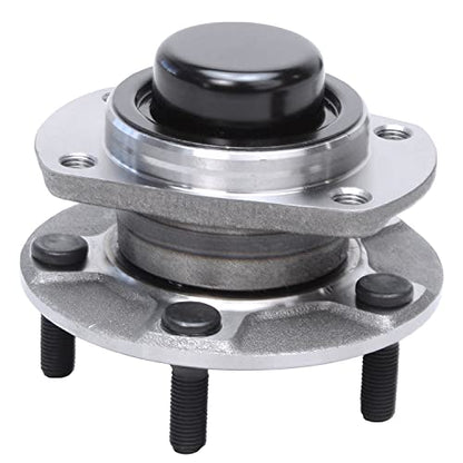 Detroit Axle - FWD Rear Wheel Bearing Hubs for 2004-2007 Chrysler Town & Country 2001 2005 Dodge Grand Caravan, 2 Wheel Bearing Hubs Assembly Set Replacement, Pair Hubs - style: 512170 x2/Pair