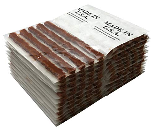 120 Insert 4" Brown Tire Repair Strings - Self Vulcanizing Tire Plug String Inserts for Tire Plug Kits - Fix A Flat Effortlessly - Made in USA - color: Brown, size: 120 Pack