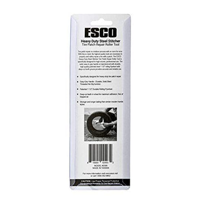 ESCO Pro Series Tire Patch Repair Roller Tool, Galvanized