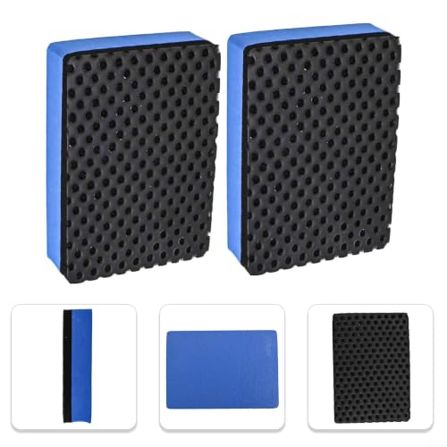 2 Pack Clay Bar Sponge Pad Kit for Car Detailing and Polishing Removes Brake Dust, Dirt and Leaves, Suitable for Painting Glass and Wheel Surfaces