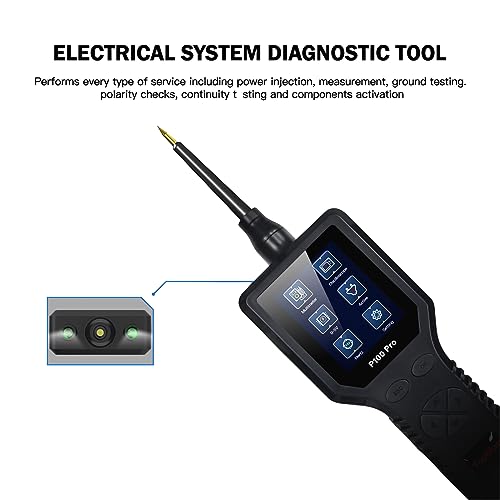 TopDiag P100 Pro 9-30v car Circuit Tester Automotive, Power Circuit Probe Kit Multimeter Digital Oscilloscope Test Tool (P100 Pro) - color: P100 Pro