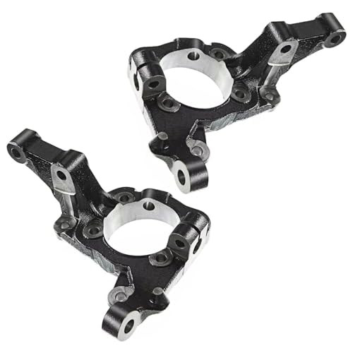Detroit Axle - 4pc Front Loaded Knuckles Kit for 2007-2012 Hyundai Veracruz, 2008 2009 2010 2011 2 Steering Knuckles 2 Wheel Bearing Hubs Assembly Replacement - size: 4UW471962/Kit