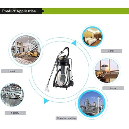 20L/30L/40L Commercial Carpet Cleaner Machine - 3 in 1 Portable Ex-tractor for Car Detailing | Stainless Steel Body Carpet/Sofas Cleaner Machine,20L - size: 20L