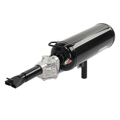 TUFFIOM 2.1 Gallon Air Tire Bead Blaster Seater w/Pressure Gauge & Handle, Wheel Trigger Seating Tool Inflator Tank for Motorcycle ATV Car, 87-116PSI Operating Pressure, Black - color: Black