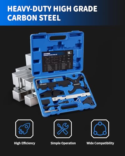 DAYDOOR 1.5 Timing Tool Kit for Ford/Focus/Kuga/Fiesta/Fusion/Escape/Mazda | 13 Pcs Camshaft Locking Tool Compatible with 1.5 1.6 2.0 2.3 EcoBoost Mazda 2.5L, Ford 1.6L VVT Ti-VCT 1.5L Ti-VCT - size: 13 PCS KIT