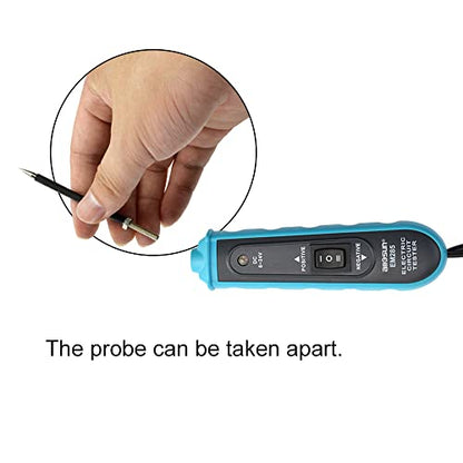 allsun Professional Automotive Circuit Tester,Short Circuit Finder with Buzzer Alarm & LED Light, 6-24V Power Detector Probe with Overload Protection, 5m Cable for Car DIY Repair - size: GMEM285