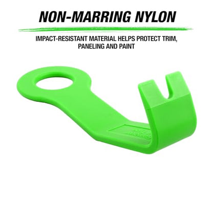 OEMTOOLS Trim Removal Tool Kit for Automotive Molding, Fasteners, & Bezels | 5 Piece Plastic Trim Removal Tool Kit Won’t Scratch Your Car, Impact-Resistant High-Quality Nylon, Extra Slim Profiles - style: 5-Pc Molding, Fasteners, & Bezels Removal Kit