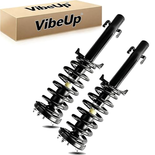 VibeUp Front Complete Shock Absorber Strut Assembly Fit for Honda Accord Only Coupe 2008-2012, 2.4L & 3.5L FWD, Replace 172562L 172562R, 2pcs Left & Right Shock with Coil Spring - size: Front, style: for Honda Accord FWD 08-12 2.4L & 3.5L Coupe