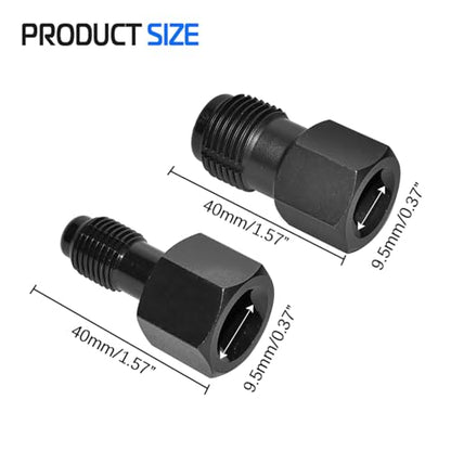 2PCS Oxygen Sensor Thread Chasers M18 x 1.5mm and M12 x 1.25mm thread chasers with 3/8” drive to clean and repair damaged threads
