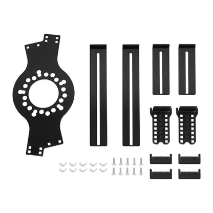 Wheel Fitment Tool Simulator Tire/Rim Size Measuring Mockup Tool | Fit 14 to 22" Wheel Diameters and 7 to 17" Wheel Widths, 5-Lug Wheel Bolt Pattern Steel Powder Coated