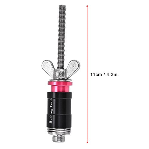 Alomejor Shock Bushing Tool Aluminum Alloy Rear Shock Eyelet Bushing Removal Install Tool with Adapters