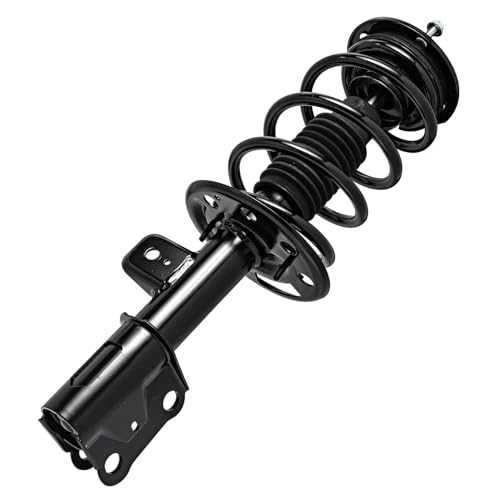 Detroit Axle - 3.5L Front Struts Kit for 2013 2014 2015 2016 2017 2018 | Ford Taurus, 2 Complete Struts with Coil Spring Assembly 2 Sway Bar End Links Replacement Suspension Kit - size: 4QS47421-V1/ sway kit