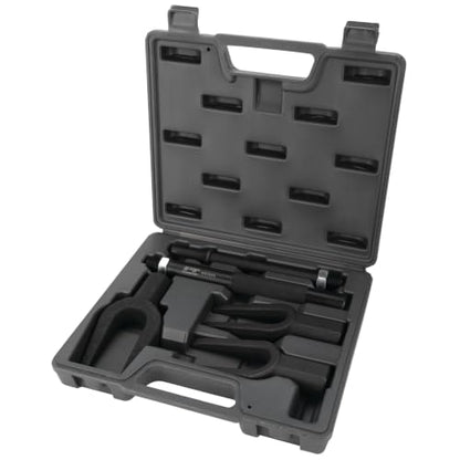 Performance Tool W83053 5-Piece Interchangeable Pickle Fork Set for Tie Rods, Ball Joint Removal, Pitman Arms, Suspension Pry Bar Set, Air Hammer Tool, Carrying Case