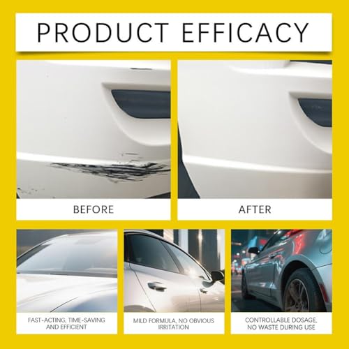 Scratch Remover for Vehicles,Eliminate Car Scratches in 60 Seconds,Quick Fix Removal Paste for Deep Scratches,All Paint Colors Polishing Kit with Wipe,Paint Scratchs Repair Kit for Vehicles