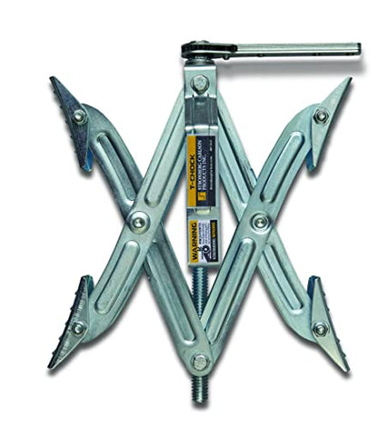 Stromberg Carlson JBP-T217.1 Tandem Axle T-Chock - Heavy Duty RV Wheel Chocks & Tire Stabilizers - Camper Wheel Chock Scissor Stabilizers for RVs, Trailers, and Campers - Fits Tires 2"-17" Apart - style: 1-Pack