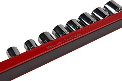 Mechanic's Time Savers Lock-A-Socket Tool Organizer: Magnetic Locking Socket Rack, 3/8" Drive Sockets - size: 3/8" Drive Sockets
