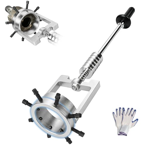 3.75” CV Axle Removal Tool, Sliding Hammer Puller, 8 Bolts | Carbon steel, Stable and Easy Remove, Thickened Axle Puller Fits Cars, Trucks, ATVs, and UTVs