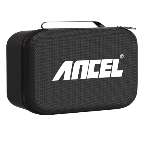 ANCEL Waterproof Storage Case Bag for HD100 Heavy Duty Truck Scanner and Other Testers - Durable Zipper Carry Box (8.66’’ x 6.22’’ x 3.15’’) - style: Case for Hd100