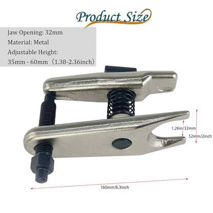 32mm Ball Joint Separator Tool Ball Joint Removal Tool Compatible with Audi, Benz, Mazda and More