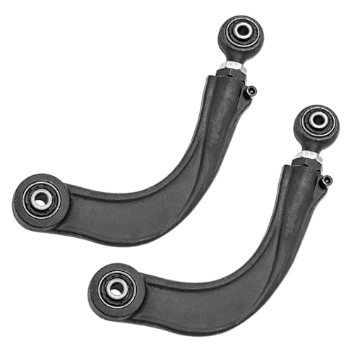Detroit Axle - 4 Rear Control Arms Kit for 2013-2017 Ford Escape 2014 2015 2016, 2 Lower Forward 2 Upper Adjustable Control Arms Suspension Kit Replacement - size: 4C48174/4PC