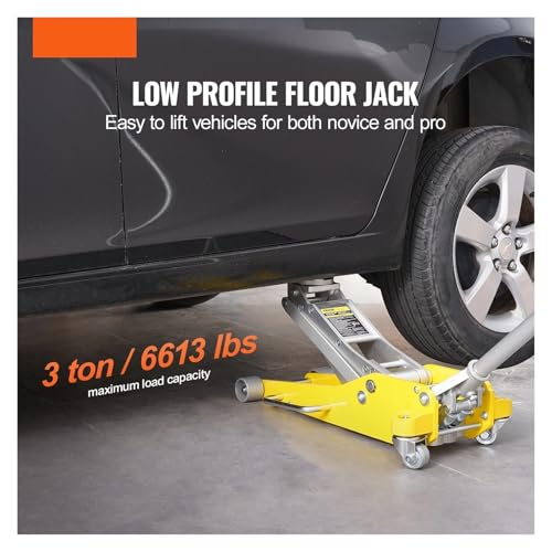 3T/2T Floor Aluminum Hydraulic Racing Floor Jack Hydraulic Car Jack with Dual Piston Lift Pump for Auto Repaire Duty Trolley Jack,2T Aluminum Iron - color: 2t Aluminum Iron