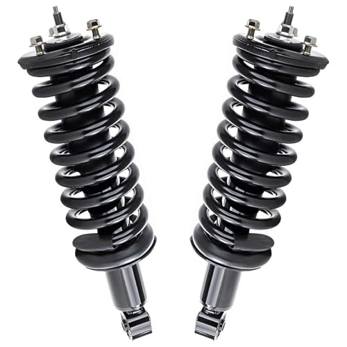 Detroit Axle - 4WD Front Struts and Rear Shocks Replacement for 2005 2006 2007 2008 2009 2010-2021 Nissan Frontier 4.0L - 4pc Set - size: 4AQ47260/Shock Kit