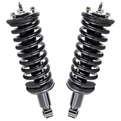 Detroit Axle - 4WD Front Struts and Rear Shocks Replacement for 2005 2006 2007 2008 2009 2010-2021 Nissan Frontier 4.0L - 4pc Set - size: 4AQ47260/Shock Kit