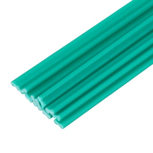 MECCANIXITY 10pcs 13 Inch Plastic Welding Rods PVC Welding Strips Welder Rods for Plastic Welder,Car Bumper, Kayak Repair, Green - color: Green, size: 13 Inch