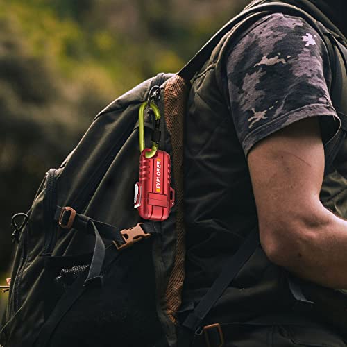 Lafagiet USB C Rechargeable Lighter, 360° Flexible Neck, Wind & Water Proof, Electric Arc Lighters for Candle, Camping - color: F37-rd