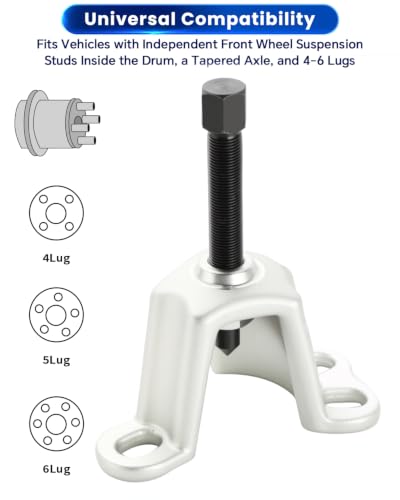 ATPEAM Axle and Front Wheel Hub Removal Tool Front Hub Installer Puller Tool
