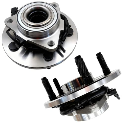 515073 Front Wheel Bearing Hub Assembly for 2002 2003 2004 2005 Dodge Ram 1500 (2PCS) - size: 515073
