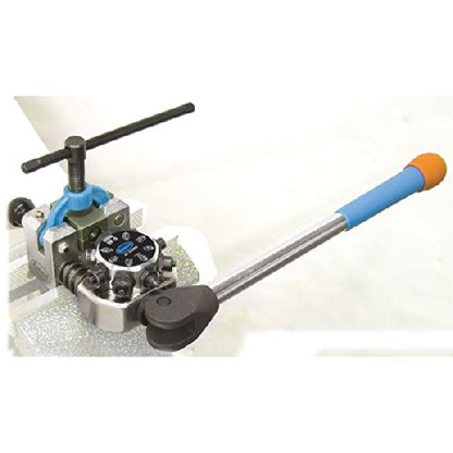 Eastwood Professional Brake Line Flaring Tool Kit | 45° Degree Single Double & Bubble Brake Tubing Flares | Use with Hydraulic Hose | Ideal for Stainless Steel Tube or Copper Pipe | Inc 4 Split Dies