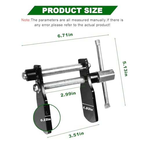 Brake Caliper Compression Tool, Disc Brake Pad Installation Spreader, Heavy Caliper Piston Spreader Tool, Universal Disassembly Tool for Brake Piston, Fits Most Car SUV Truck