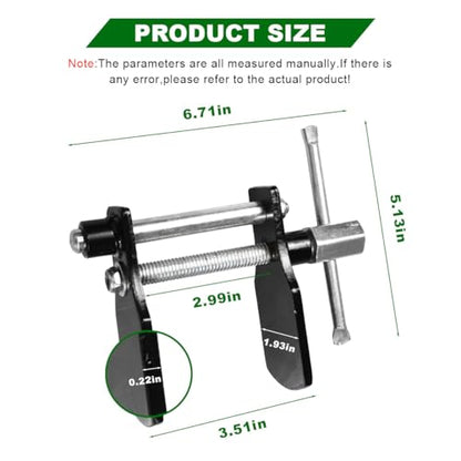 Brake Caliper Compression Tool, Disc Brake Pad Installation Spreader, Heavy Caliper Piston Spreader Tool, Universal Disassembly Tool for Brake Piston, Fits Most Car SUV Truck