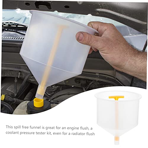 Non-Spill Coolant Funnel Kit Spill Proof Filling Tool Radiator Coolant Kit for