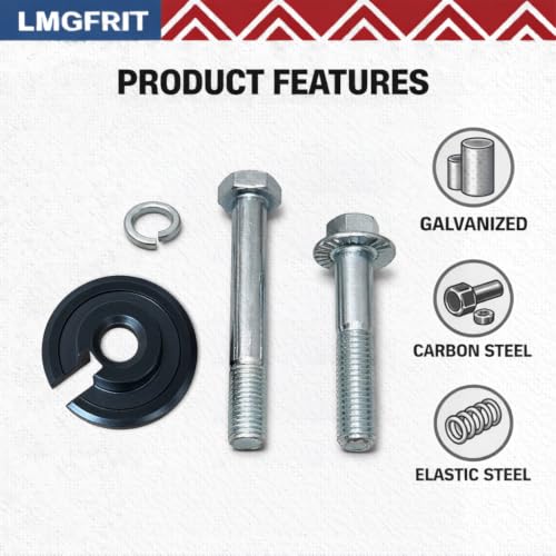 30 Series Torque Converter Washer and Bolt Kit, Metric Thread Bolts and Lock Washer for TAV2 Style Go Kart Mini Bike, 3/4 Inch Shaft Engines