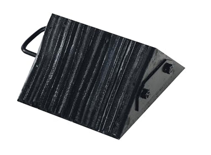 Vestil LWC-14 Laminated Rubber Wheel Chock 11 In. x 12 In. x 5-1/2 In. Black