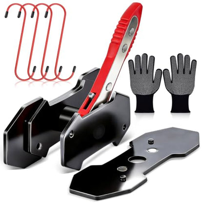 Brake Caliper Compression Tool - Ratchet Piston Press with 2 Steel Plates for Disc Brake Pad Spreader,Car Caliper Repair