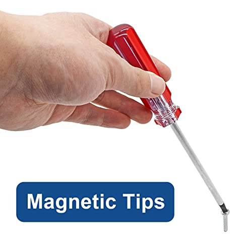 Litoexpe 6 Pcs Magnetic Triangle Head Screwdriver Set, Triangle Screws Driver Tool, 1.8mm, 2.0mm, 2.3mm, 2.7mm, 3.0mm, 4.2mm - color: 6pcs, size: Triangle screwdriver