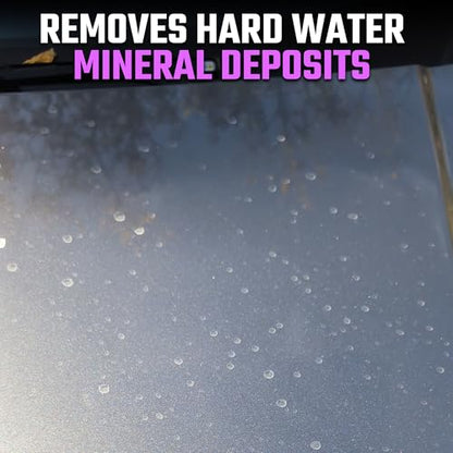 ExoForma Water Spot Remover - Quickly Removes Hard Water Spots, Mineral Deposits | Dissolves Stains On Cars, Trucks, Motorcycles, & RVs, Safe On Paint, Glass, Windshields, Gelcoats | 16 oz - size: 16 Fl Oz (Pack of 1)