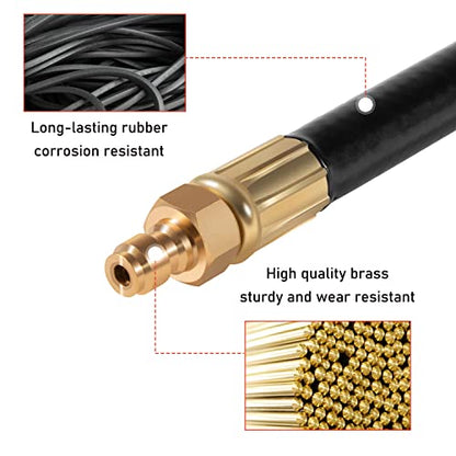 Diesel Compression Tester Adapter Hose Fit for Ford Power Stroke V8 Engines 2011-2022 6.7L Replace SG SGT35450