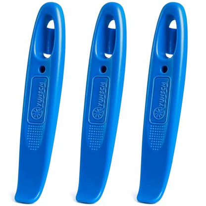YunSCM 2/3/4-PCS Ultra Strong Bike Tire Levers,Bicycle Tire Levers,Bike tire Replacement Tool,Tire Removal Tool for Road Mountain Bike Tires(Blue) - color: Blue01